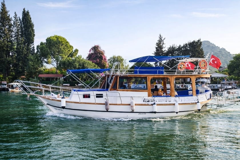 Dalyan Gulet Cabine 1   12  gasten 12 m Lijstnummer: #20073