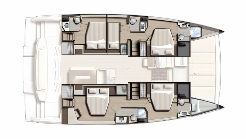 Sant Antoni de Portmany Catamaran Cabine 5  10  slaapplaatsen 10  gasten 14.82 m Lijstnummer: #20093 2