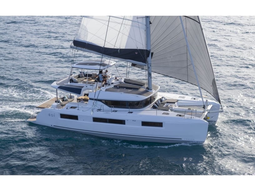 Salerno Catamaran 4 cabin 8 berths 10 guests 15.35 m Listing Number: #20138