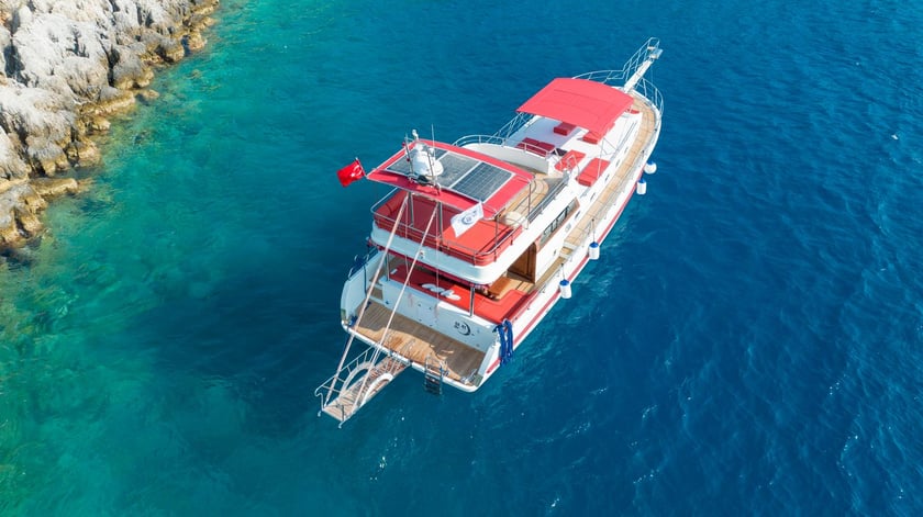 Fethiye Gulet Cabine 3  6  slaapplaatsen 6  gasten 18 m Lijstnummer: #20143 4