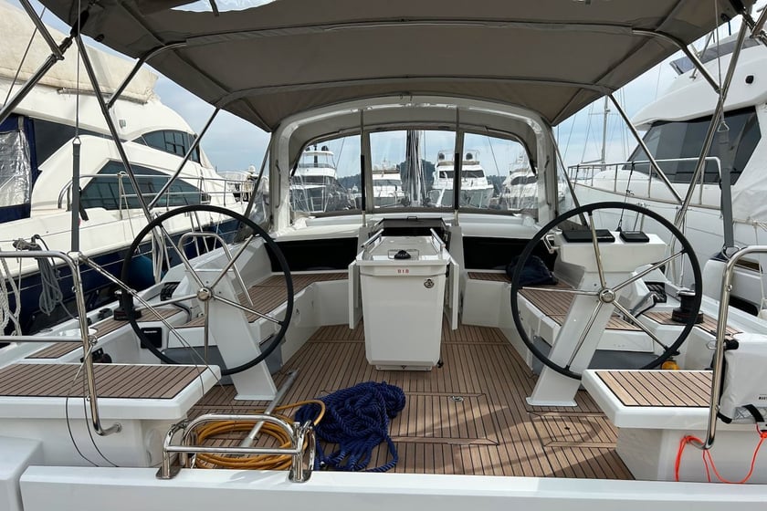 Gocek Sailboat 5 cabin 10 berths 10 guests 14.6 m Listing Number: #20294 2