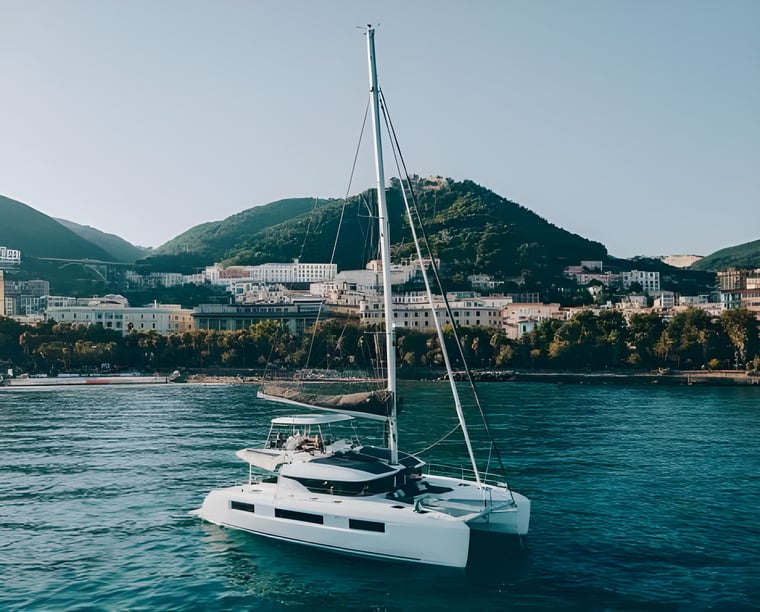 Salerne Catamaran Cabine 5  Couchettes 10  Invités 10  15.35 m Numéro de l'annonce: #20332