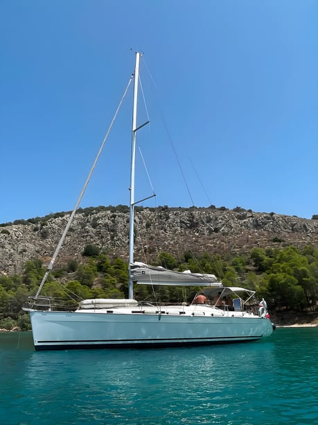 Nikiti — Chalkidiki Segelboot 4 Kabine 10 Liegeplätze 10 Gäste 13.25 m Nummer des Inserats: #20348