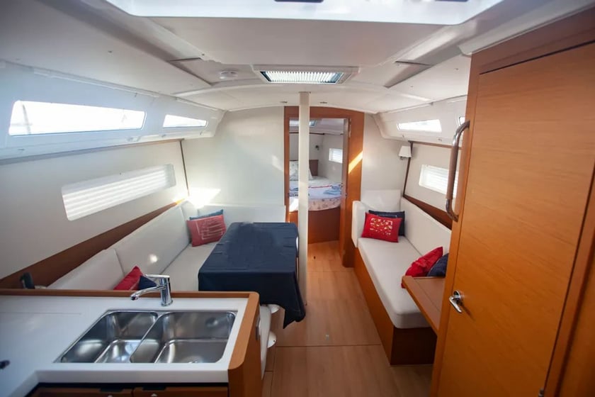 Fethiye Voilier Cabine 3  Couchettes 7  Invités 7  11.22 m Numéro de l'annonce: #20386 5