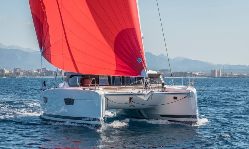 Marmaris Catamaran 4 cabin 8 berths 8 guests 12.58 m Listing Number: #20425 2
