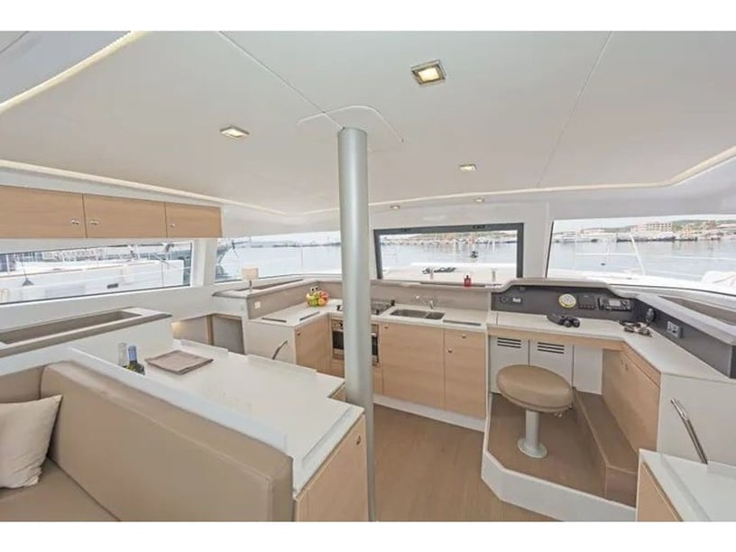 Gouvia Catamaran 6 cabin 10 berths 10 guests 12.1 m Listing Number: #20454 2