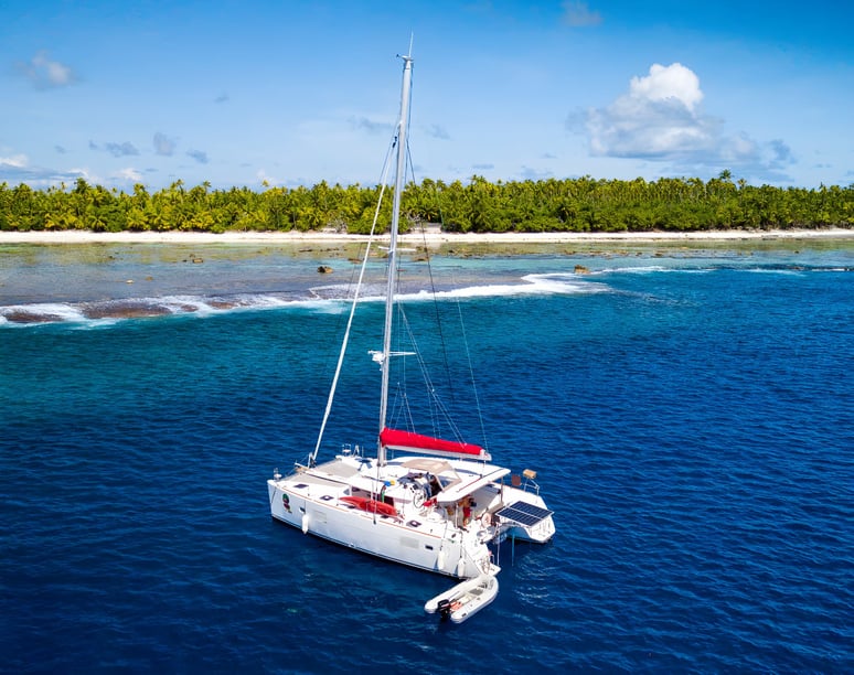 Papeete, Tahiti Catamaran Cabine 6  Couchettes 10  Invités 12  12 m Numéro de l'annonce: #20467 3