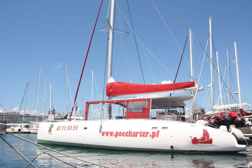 Papeete, Tahiti Catamaran Cabine 3  Couchettes 5  Invités 5  15.8 m Numéro de l'annonce: #20469 5