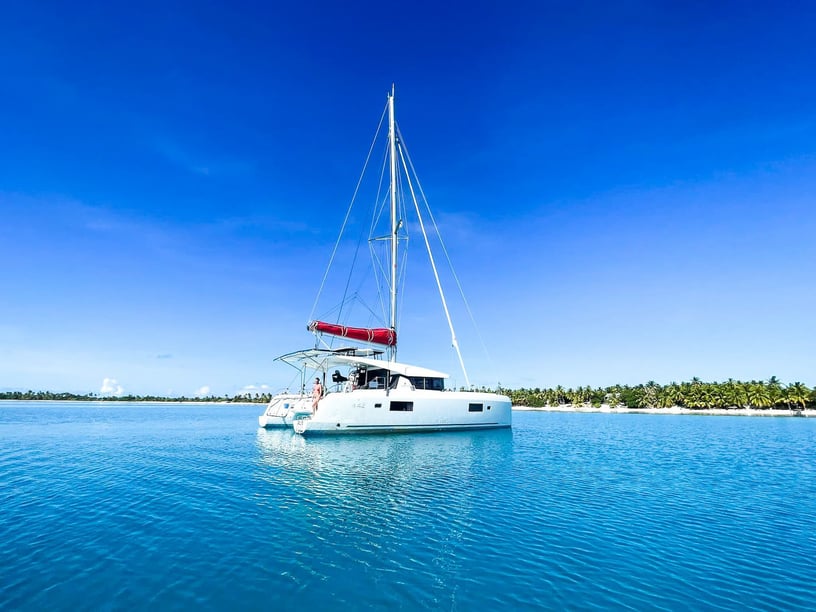 Papeete, Tahiti Catamaran Cabine 6  Couchettes 8  Invités 8  12.8 m Numéro de l'annonce: #20470 5