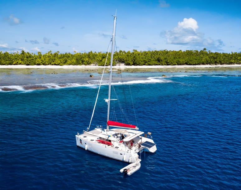 Papeete, Tahiti Catamaran Cabine 4  Couchettes 8  Invités 8  12 m Numéro de l'annonce: #20471 3