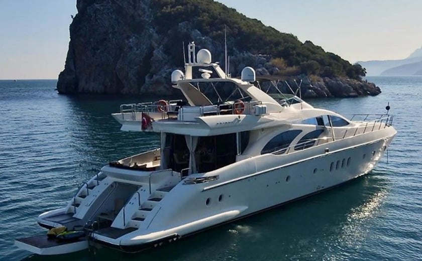 Antalya Motor Yacht 4 cabin 8 berths 8 guests 29.87 m Listing Number: #20479 2