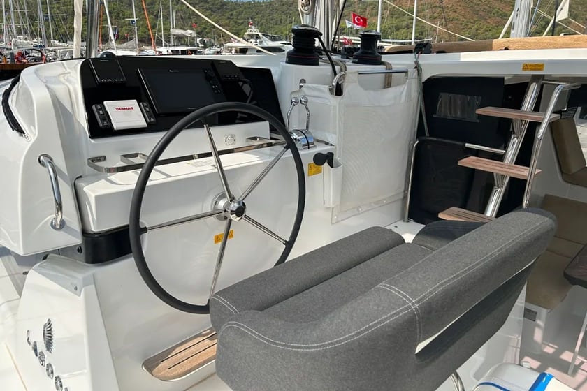 Fethiye Catamaran 4 cabin 8 berths 8 guests 12.8 m Listing Number: #20535 2