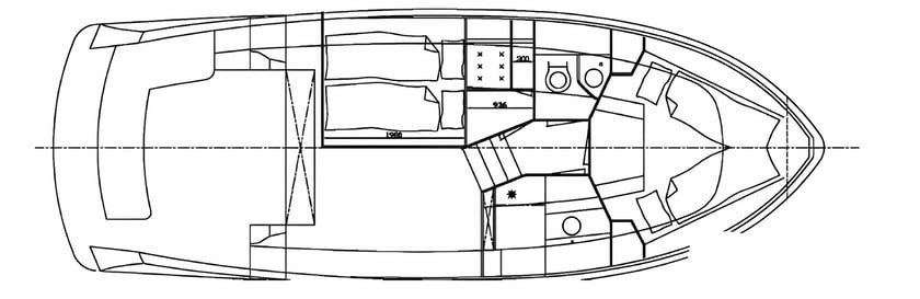 Seget Donji Motorboot 2 Kabine 6 Liegeplätze 6 Gäste 11.6 m Nummer des Inserats: #20544 2