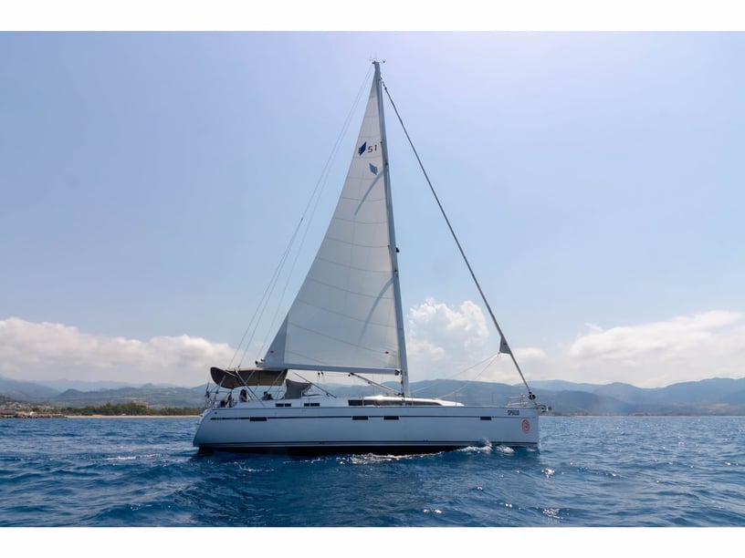 Cannigione Sailboat 5 cabin 10 berths 10 guests 15.4 m Listing Number: #20572