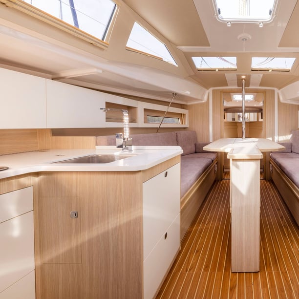 Węgorzewo Sailboat 3 cabin 10 berths 10 guests 11.32 m Listing Number: #20677 5