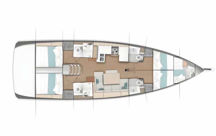 Radazul Barca a vela cabina 4  cuccette 10  10  ospiti 13.39 m Numero dell'inserzione: #20728 2