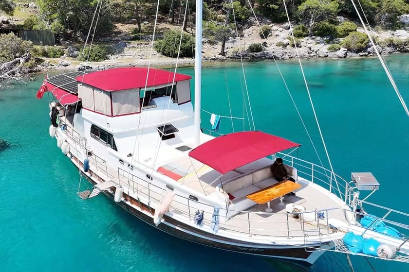 Gocek Gulet Cabine 5  Couchettes 10  Invités 10  20 m Numéro de l'annonce: #20753 2