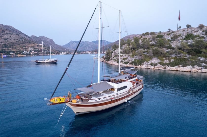 Marmaris Gulet 6 cabin 12 berths 12 guests 24 m Listing Number: #20789 4