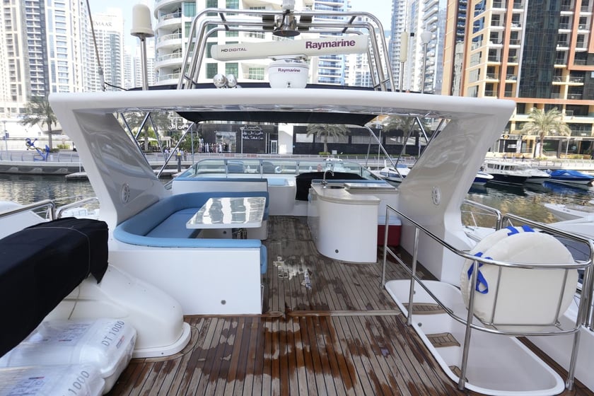 Dubai Motor Yacht 5 cabin 8 berths 40 guests 77 ft Listing Number: #20808 5