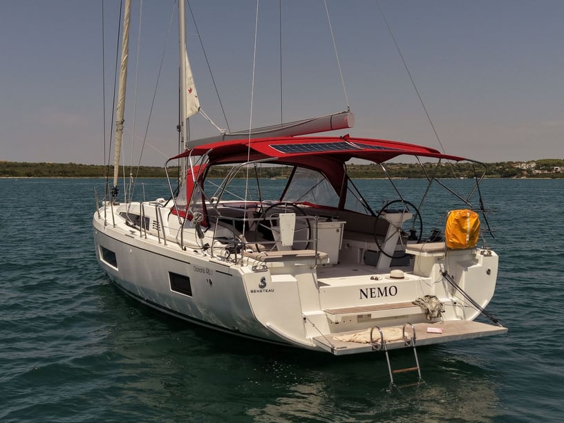 Pomer Sailboat 4 cabin 10 berths 10 guests 14.6 m Listing Number: #20923 2