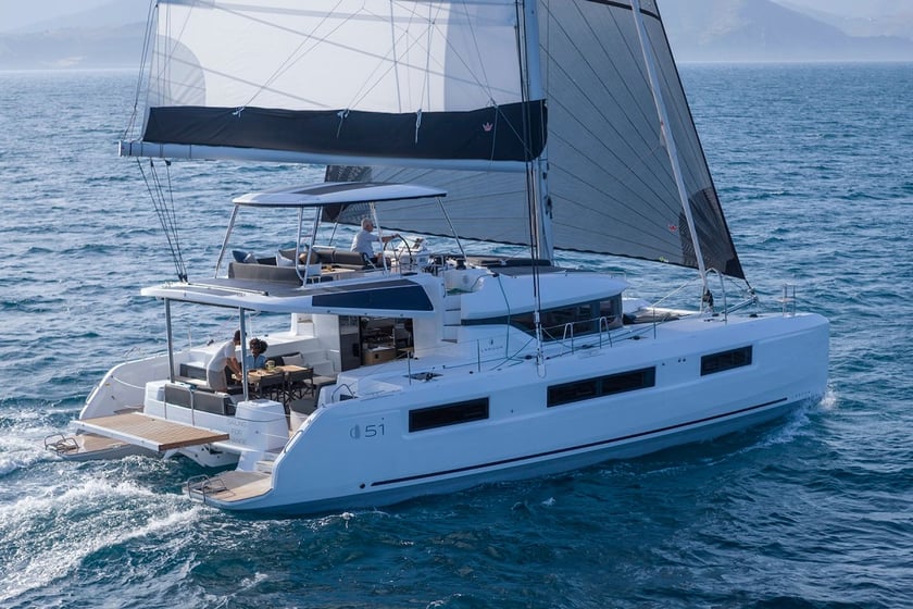 Trogir Catamaran 4 cabin 12 berths 12 guests 15.35 m Listing Number: #21009