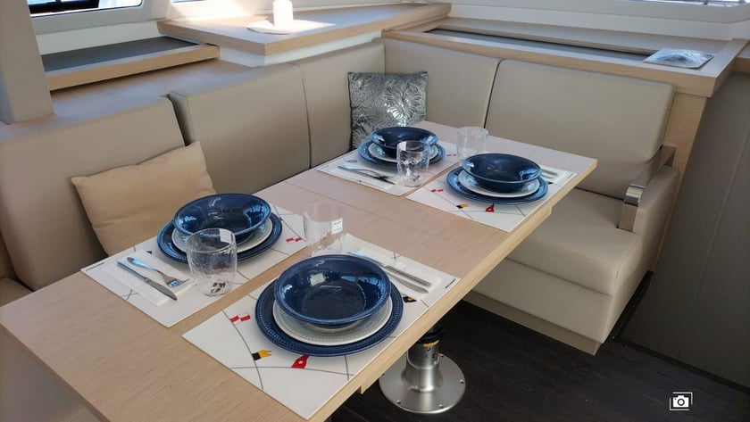 Cannigione Catamaran 4 cabin 11 berths 11 guests 12.59 m Listing Number: #21071 4