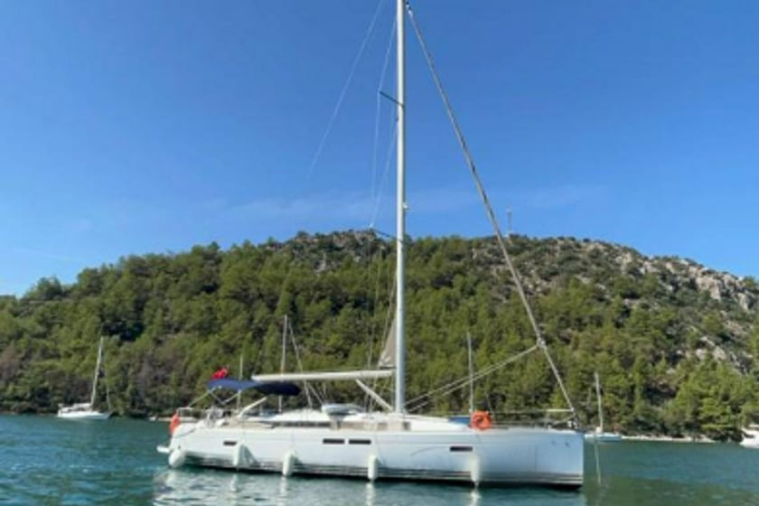 Göcek Segelboot 4 Kabine 8 Liegeplätze 8 Gäste 14 m Nummer des Inserats: #21122