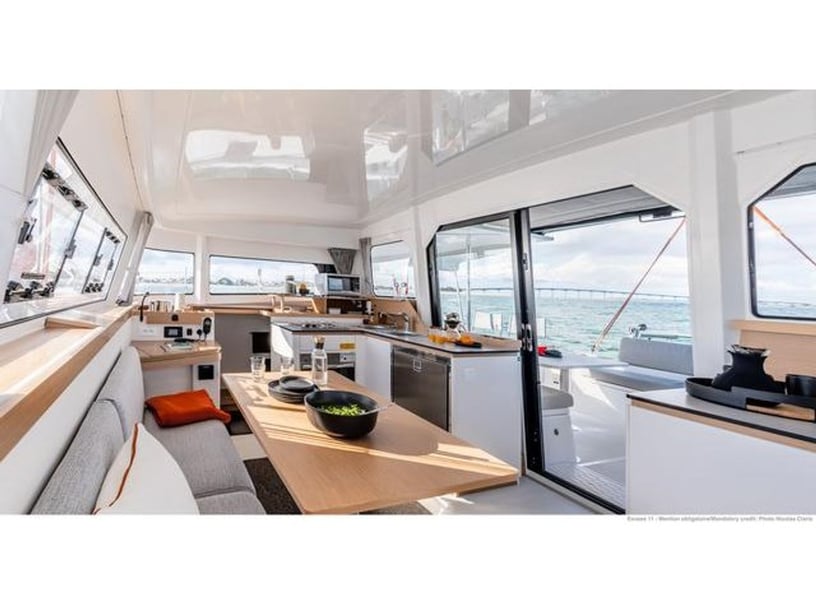 Papeete, Tahiti Catamarano cabina 4  cuccette 8  8  ospiti 11.33 m Numero dell'inserzione: #21183 4