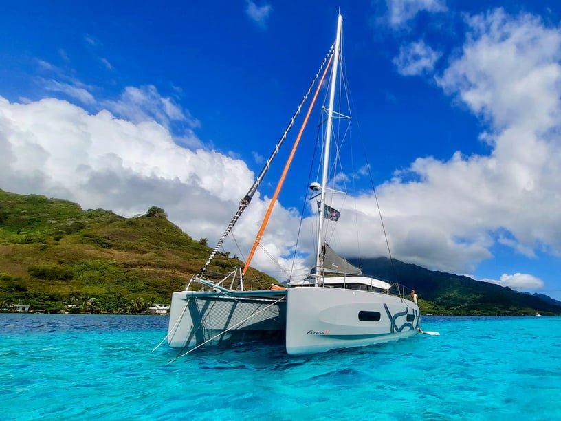 Papeete, Tahiti Catamarano cabina 4  cuccette 8  8  ospiti 11.33 m Numero dell'inserzione: #21183 2