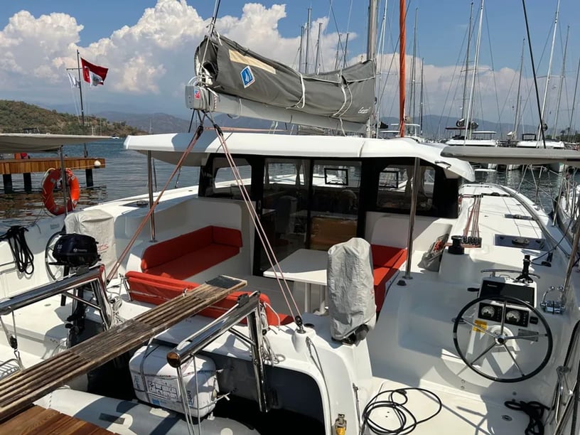 Gocek Catamaran 4 cabin 8 berths 8 guests 37 ft Listing Number: #21194 4