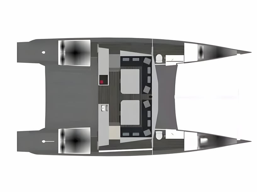 Funchal Catamarán Cabina 2  4  literas 4  invitados 14.2 m Número de anuncio: #21225 2