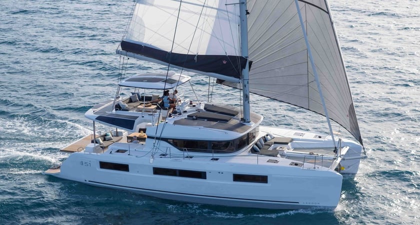 Portisco Catamaran 6 cabin 14 berths 14 guests 15.35 m Listing Number: #21254