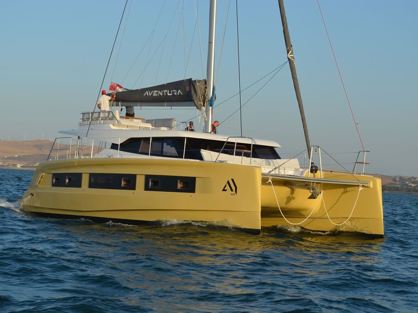 Denia Catamaran 3 cabin 6 berths 6 guests 13.5 m Listing Number: #21266