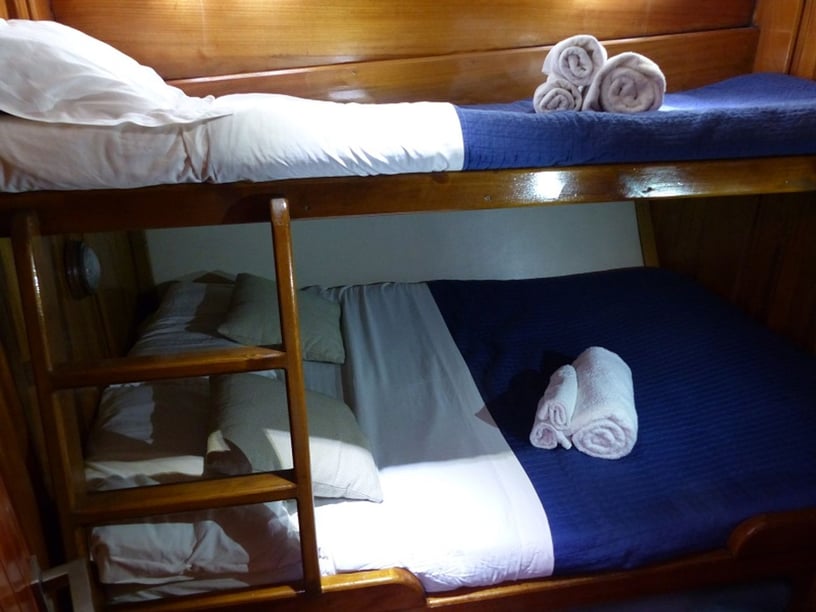 Lipari Gulet 6 cabin 14 berths 14 guests 24 m Listing Number: #21309 5