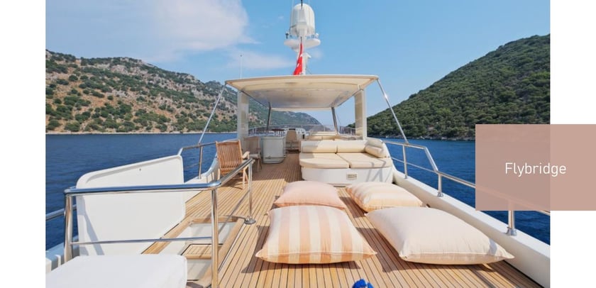 Marmaris Motorjacht Cabine 3  6  slaapplaatsen 6  gasten 28 m Lijstnummer: #21352 4