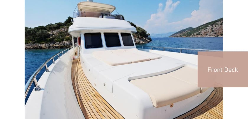 Marmaris Motorjacht Cabine 3  6  slaapplaatsen 6  gasten 28 m Lijstnummer: #21352 3