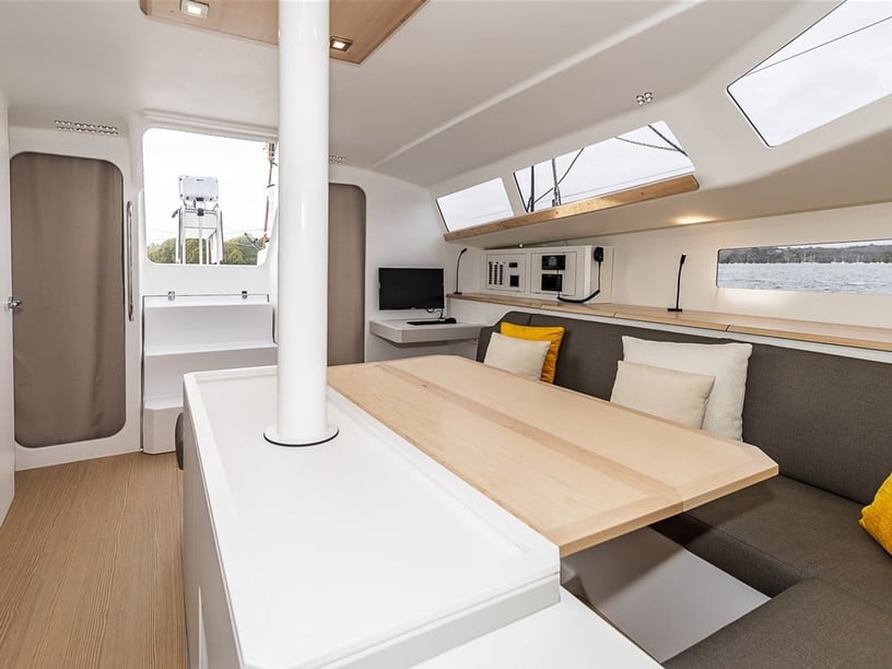 La Trinité-sur-Mer Sailboat 4 cabin 8 berths 8 guests 13.55 m Listing Number: #21394 2