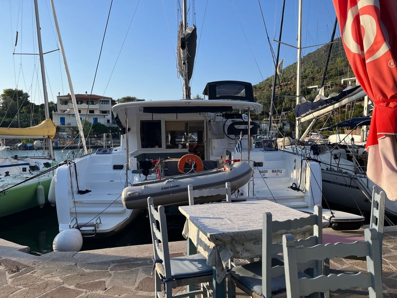 Volos Catamaran 4 cabin 10 berths 10 guests 11.74 m Listing Number: #21409