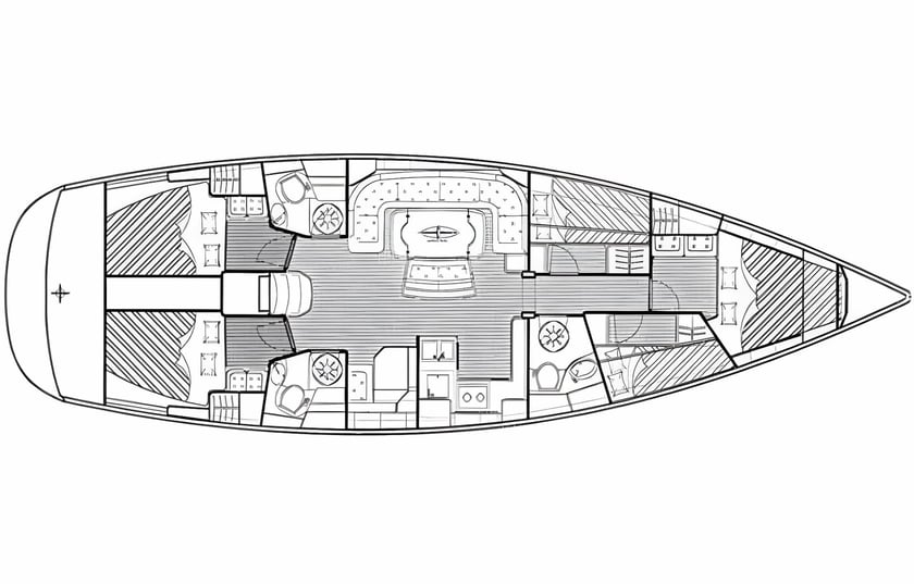 Izola Segelboot 5 Kabine 11 Liegeplätze 11 Gäste 15.57 m Nummer des Inserats: #21413 2