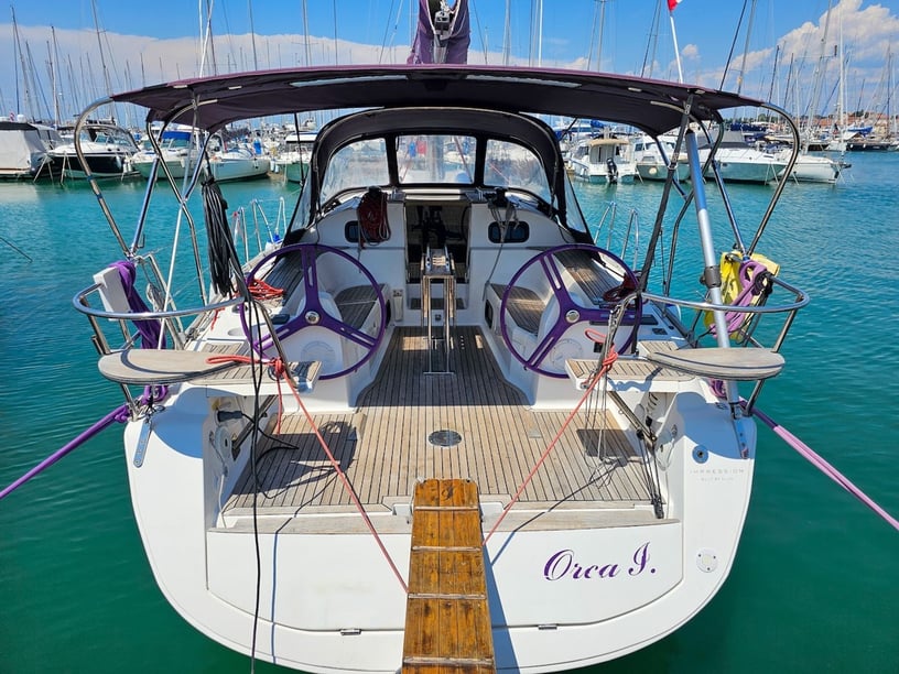 Izola Segelboot 3 Kabine 8 Liegeplätze 8 Gäste 11.9 m Nummer des Inserats: #21420