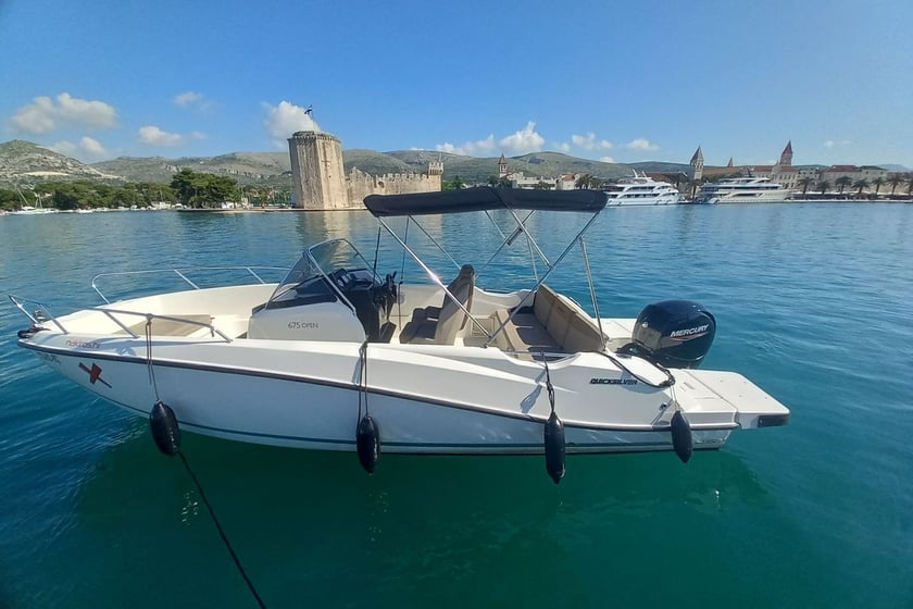 Trogir Motorboot 1 Kabine  8 Gäste 7.25 m Nummer des Inserats: #21488 2