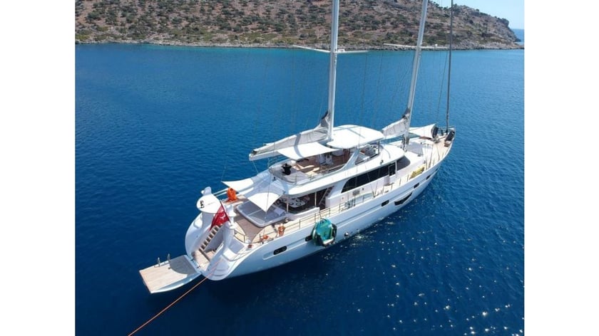 Fethiye Motor Yacht 5 cabin 10 berths 10 guests 35 m Listing Number: #21508