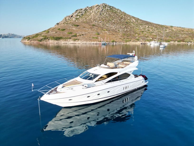 Bodrum Motoryat 3 kabin Konaklama 6 kişi Seyir 8 kişi 20 m İlan No: #21554 3