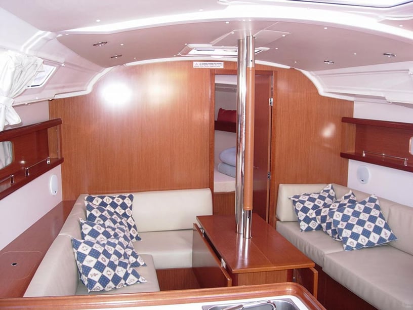 Palamos Sailboat 3 cabin 8 berths 8 guests 11.48 m Listing Number: #21587 2