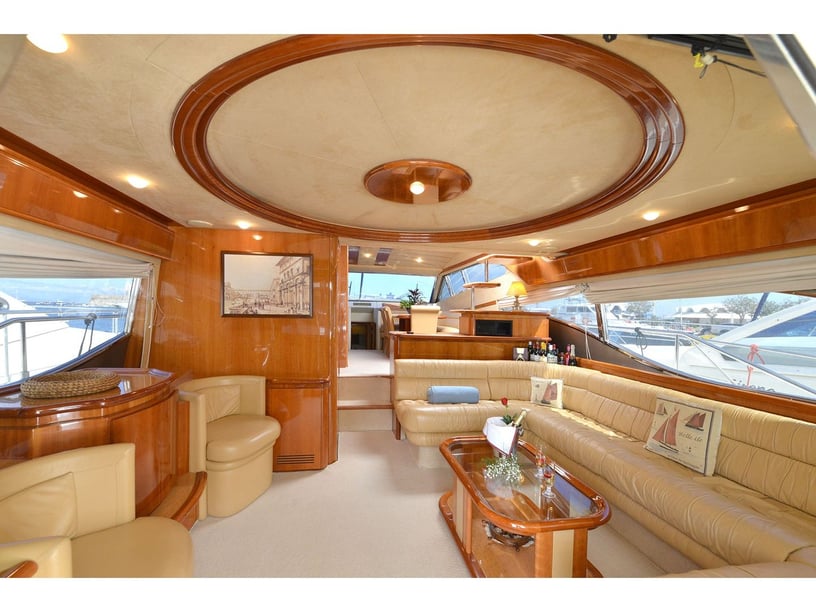 Rhodes Motor Yacht 4 cabin 8 berths 8 guests 21.2 m Listing Number: #21593 2