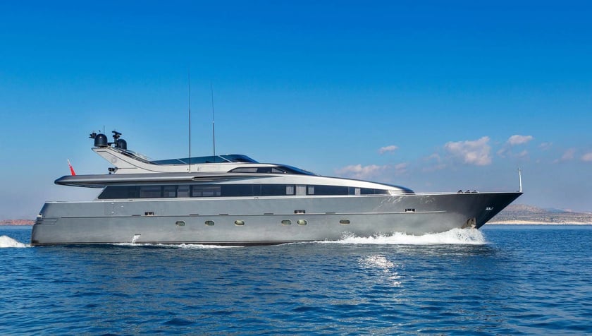 Athènes Yacht à moteur Cabine 6  Couchettes 12  Invités 12  30.85 m Numéro de l'annonce: #21609 3