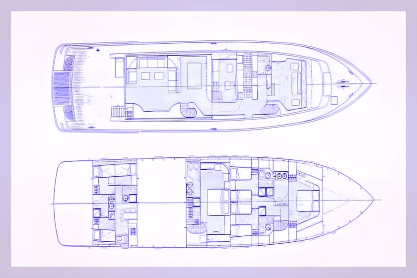 Le Pirée Yacht à moteur Cabine 5  Couchettes 12  Invités 12  30.4 m Numéro de l'annonce: #21622 3