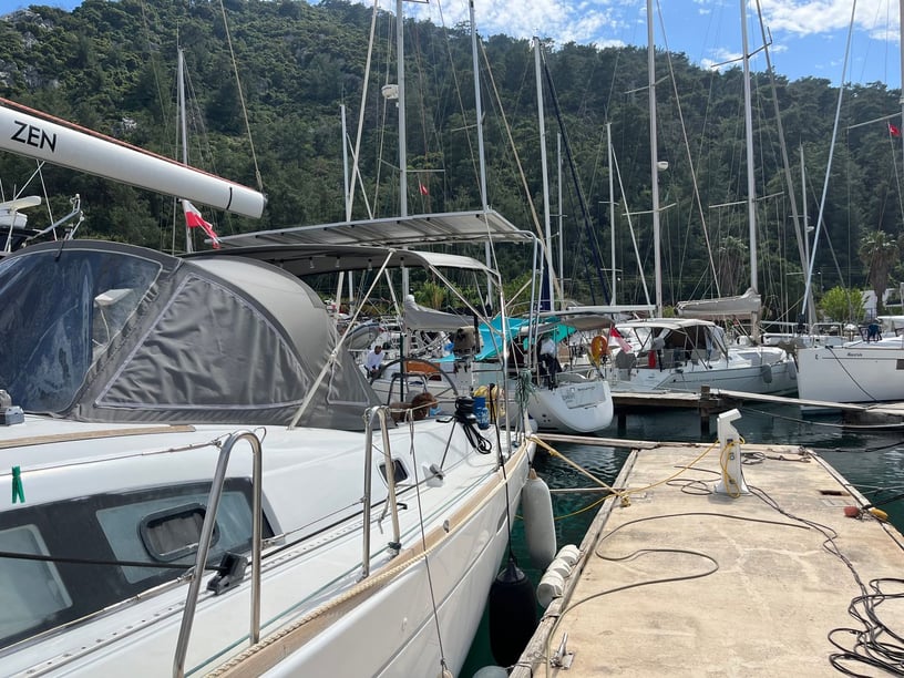 Orhaniye Sailboat 2 cabin 4 berths 8 guests 12.85 m Listing Number: #21712 2