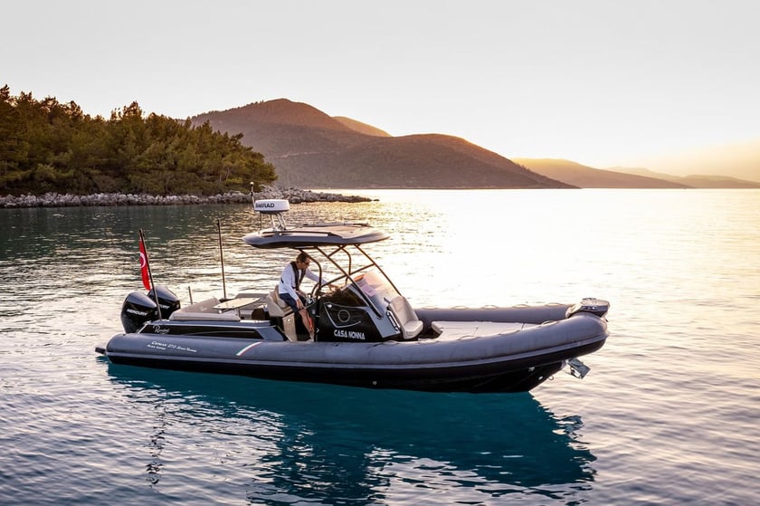 Bodrum RIB   7 guests 8.6 m Listing Number: #21747