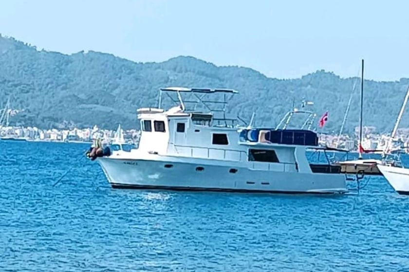 Marmaris Yacht a motore cabina 3  cuccette 6  6  ospiti 16.5 m Numero dell'inserzione: #21826 2